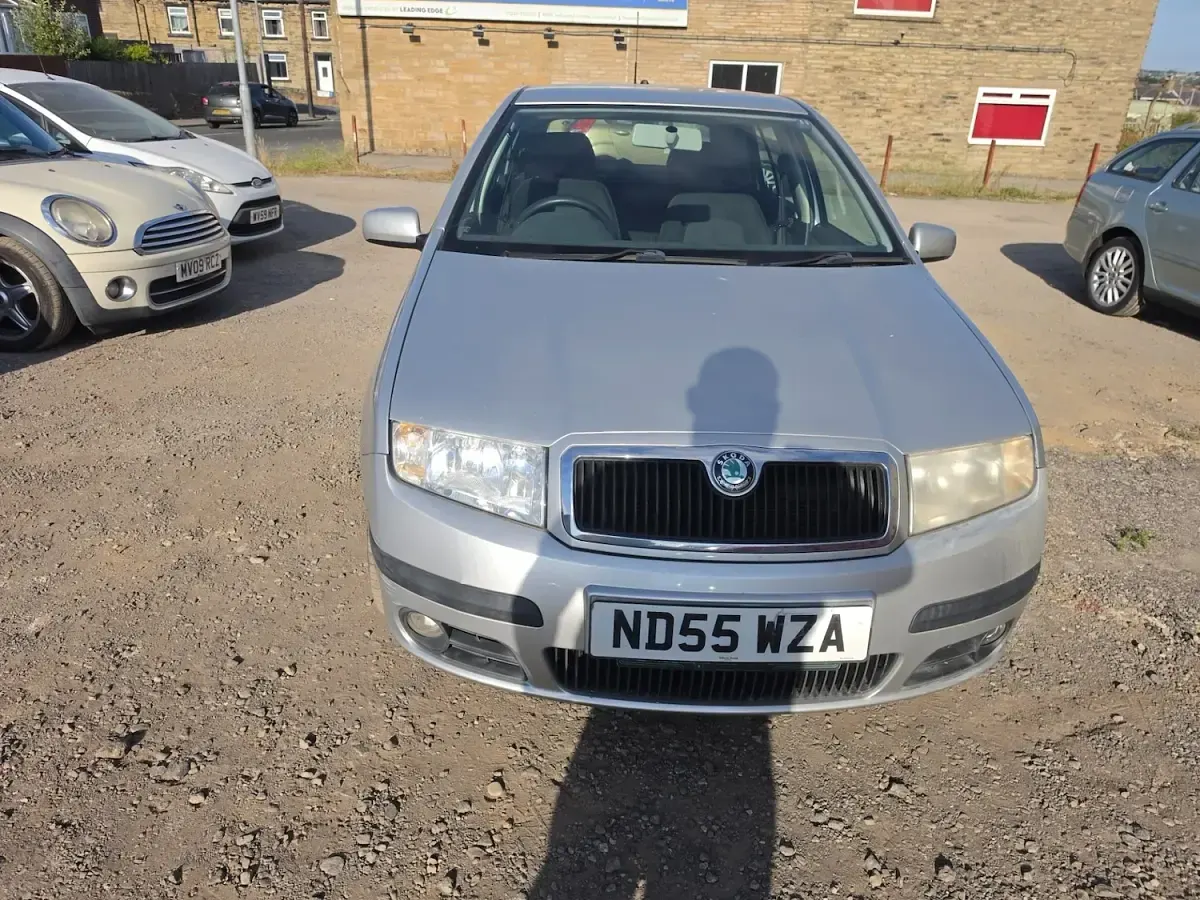 Used Skoda Fabia Ambiente 75 HP (55 kW) 2005 Silver Hatchback