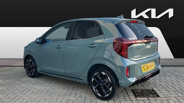Used Kia Picanto GT-Line 63 HP (46 kW) 2024 Green Hatchback