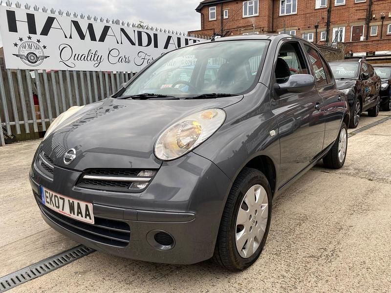 Grey Used 2007 Nissan Micra Hatchback | £2,995 (Good price) - Image 1/4