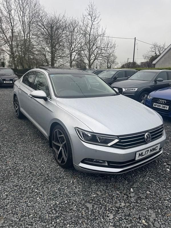 Silver Used 2017 VW Passat GT Sedan | £8,750 (A bit pricey) - Image 1/4
