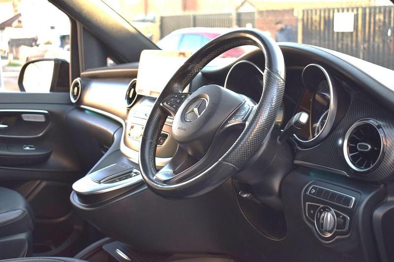 Used Mercedes V300 AMG line 2023 Black MPV