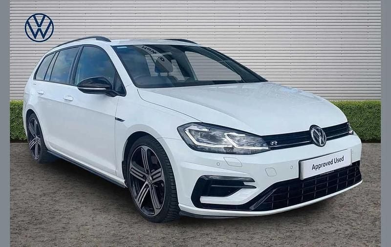 Used VW Golf VII R 300 HP (220 kW) 2019 White Estate