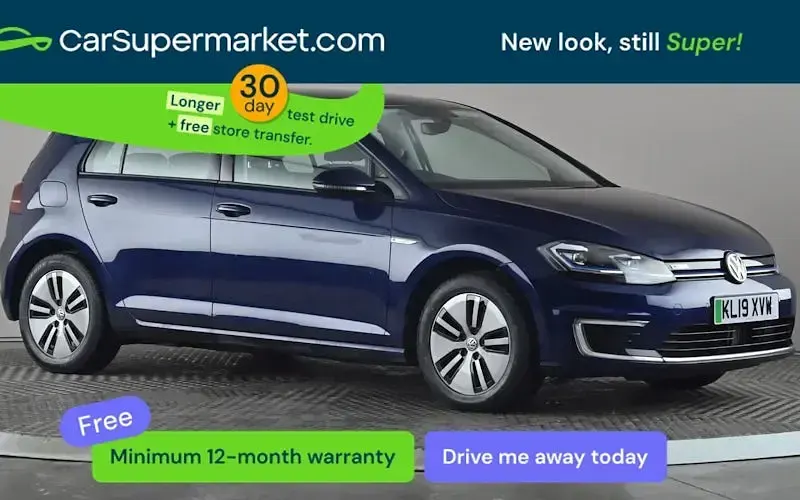 Begagnad VW e-Golf 99 kW (135 HK) 2019 Halvkombi