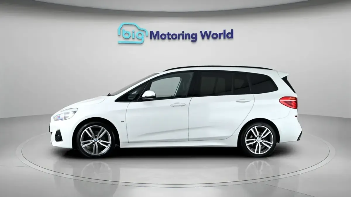Used BMW 218 Gran Tourer M Sport 138 HP (101 kW) 2020 White MPV