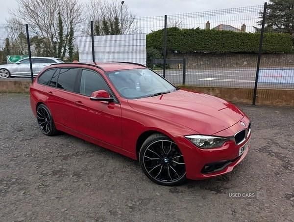 Used BMW 320 Comfort Edition 190 HP (139 kW) 2017 Red Estate
