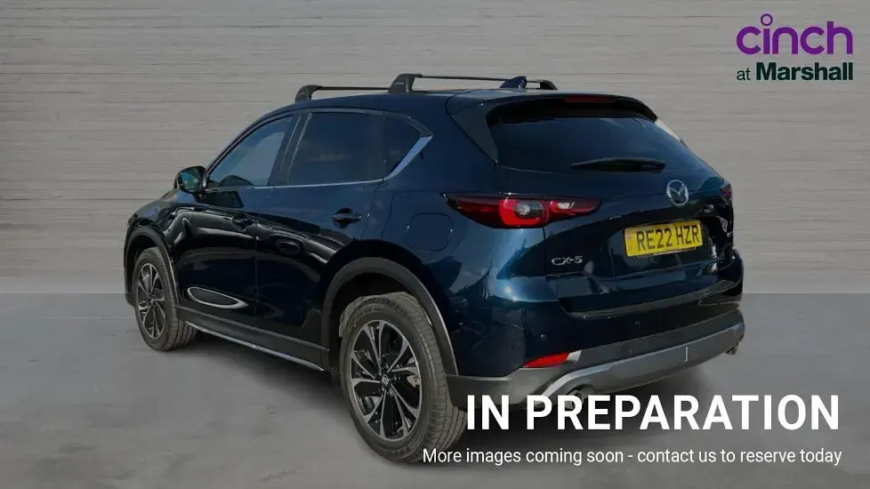 Begagnad Mazda CX-5 Newground 162 HK (119 kW) 2022 Blå SUV
