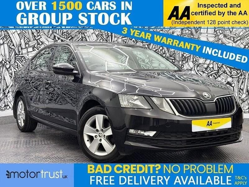 Used Skoda Octavia SE 115 HP (84 kW) 2018 Black Hatchback