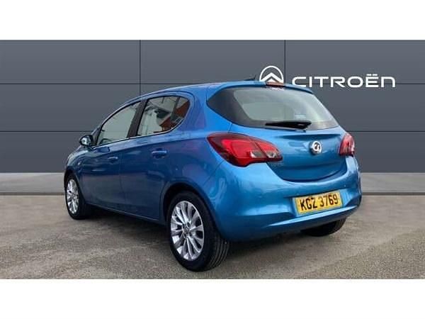 Used Vauxhall Corsa 90 HP (66 kW) 2018 Blue Hatchback