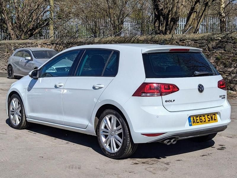 Used VW Golf VII GT 2013 White Hatchback