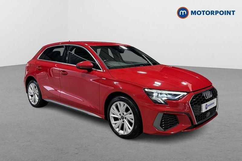 Used Audi A3 e-tron S-Line 2025 Red Hatchback