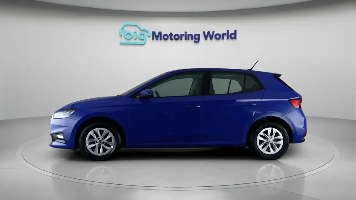 Used Skoda Fabia Comfort 110 HP (80 kW) 2023 Blue Hatchback