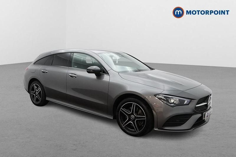 Grey Used 2023 Mercedes CLA250e AMG Line Premium Sedan | £22,999 (Fair price) - Image 1/4