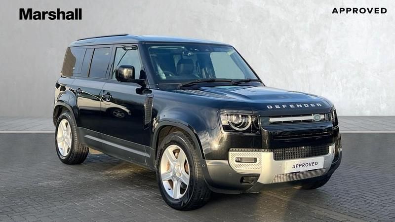 Used Land Rover Defender SE 300 HP (220 kW) 2022 Metallic  santorini black Estate