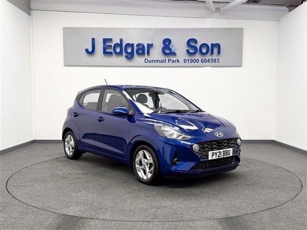 Blue Used 2021 Hyundai i10 SE Hatchback | £12,995 (Expensive) - Image 1/1