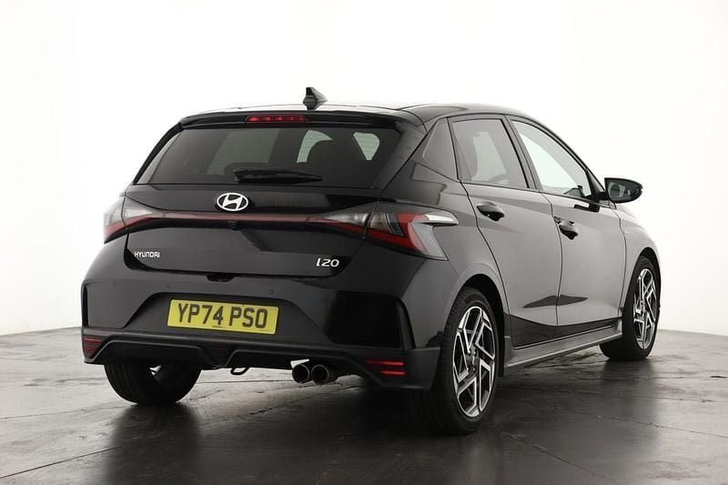 Used Hyundai i20 N Line 90 HP (66 kW) 2024 Black Hatchback