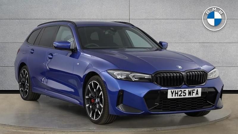Blue Used 2025 BMW 330e M Sport Estate | £43,500 (Fair price) - Image 1/4