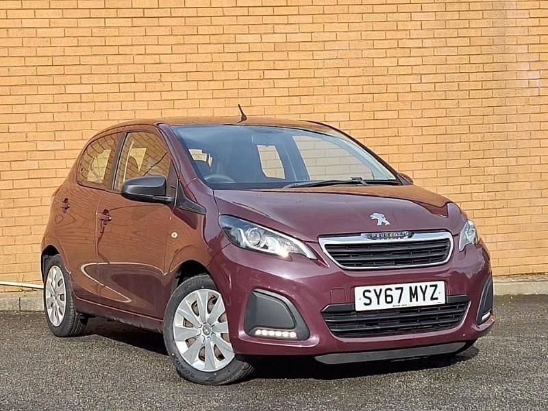 Purple Used 2017 Peugeot 108 Active Hatchback | £5,498 (Good price) - Image 1/4