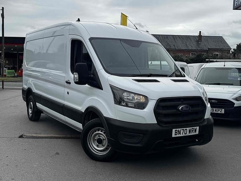 White Used 2021 Ford Transit S Van | £12,795 (Good price) - Image 1/3