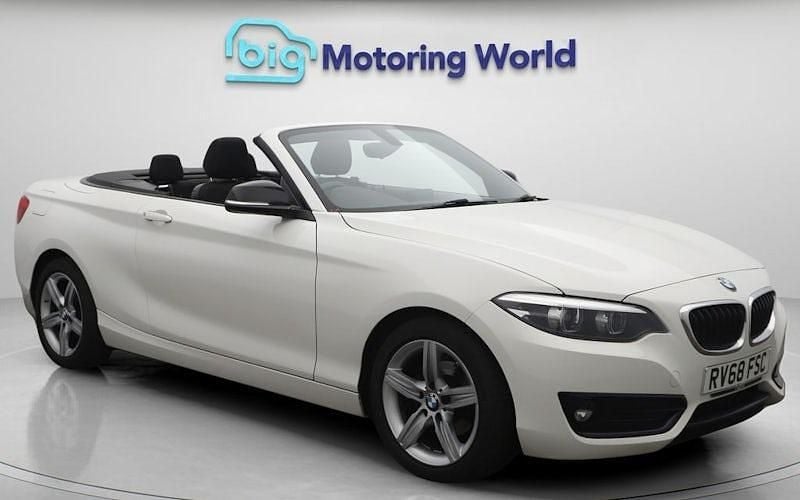 Used 2020 BMW 218 Sport Line Cabriolet | £14,000 (Good price) - Image 1/4
