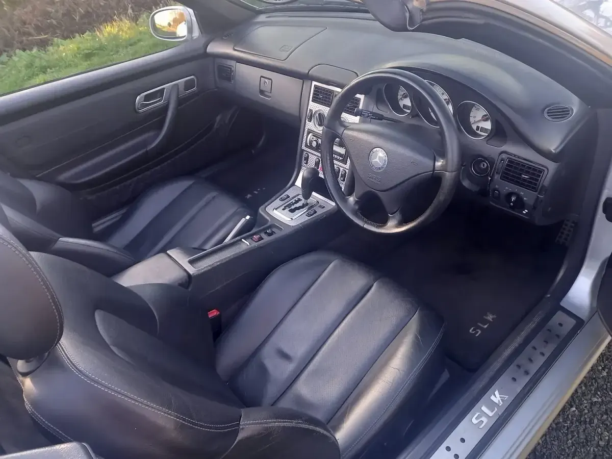 Used Mercedes SLK230 2003 Silver Cabriolet