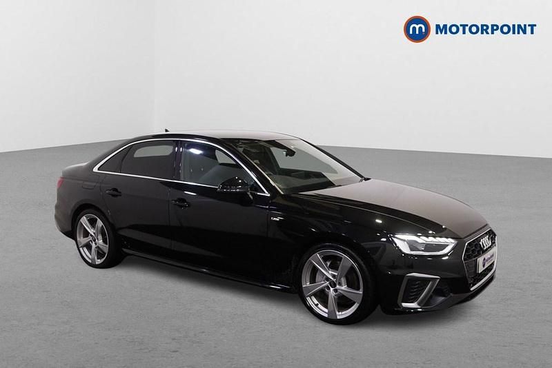 Used Audi A4 S-Line 2022 Black Sedan