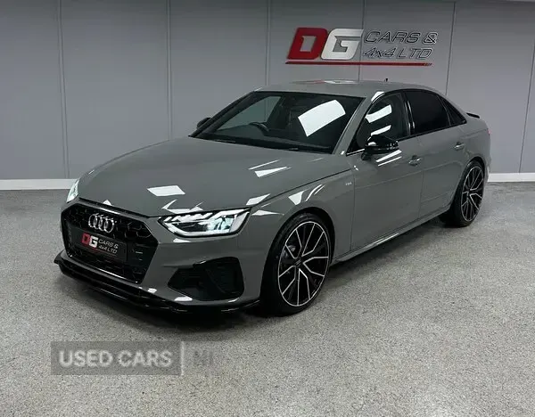 Used Audi A4 Black Edition 163 HP (119 kW) 2021 Grey Sedan