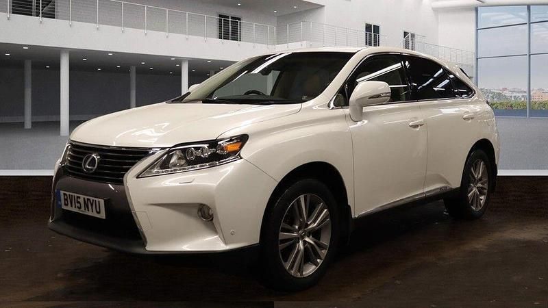 Used Lexus RX450h 2015 White SUV