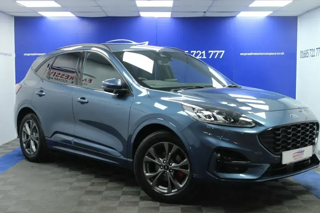 Used Ford Kuga ST-Line 120 HP (88 kW) 2021 Blue SUV