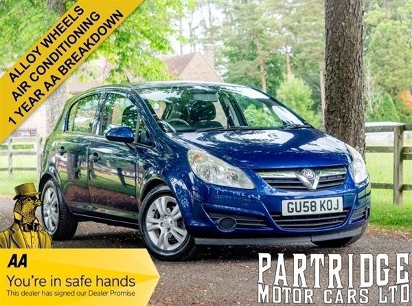 Blue Used 2008 Vauxhall Corsa Active Hatchback | £3,250 - Image 1/1