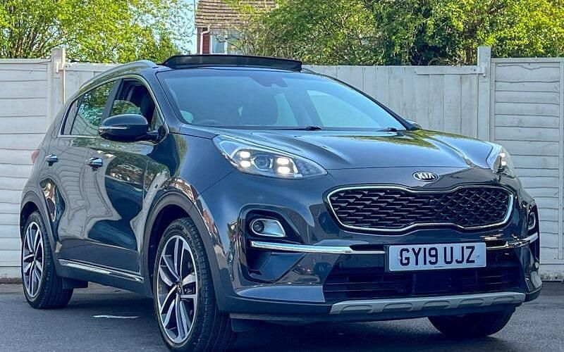 Used Kia Sportage 136 HP (100 kW) 2019 Grey SUV