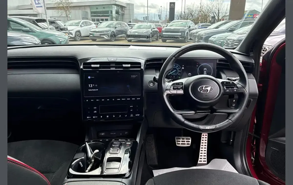Used Hyundai Tucson N Line 230 HP (169 kW) 2022 Red SUV