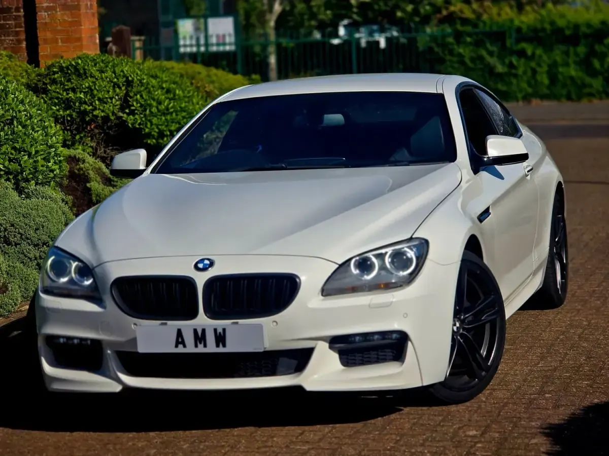 Begagnad BMW 640 M Sport 2013 Vit Sportkupé