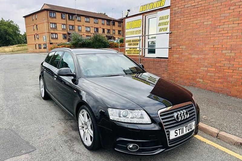 Black Used 2011 Audi A6 S-Line Estate | £4,995 (Good price) - Image 1/1