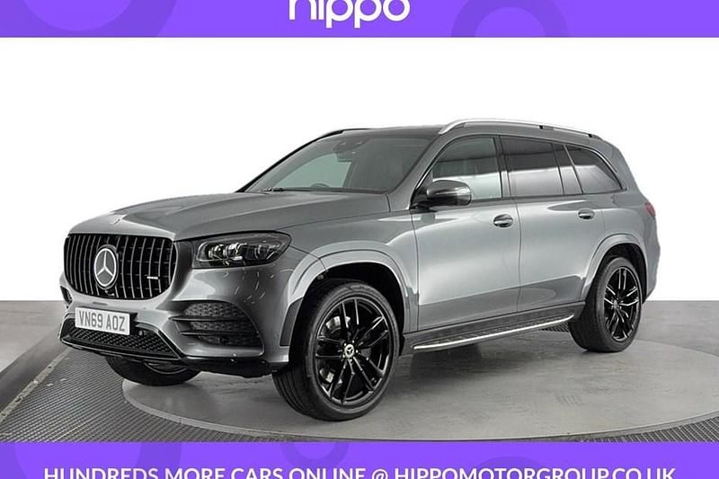 Grey Used 2019 Mercedes GLS400 AMG line SUV | £46,920 (Fair price) - Image 1/1
