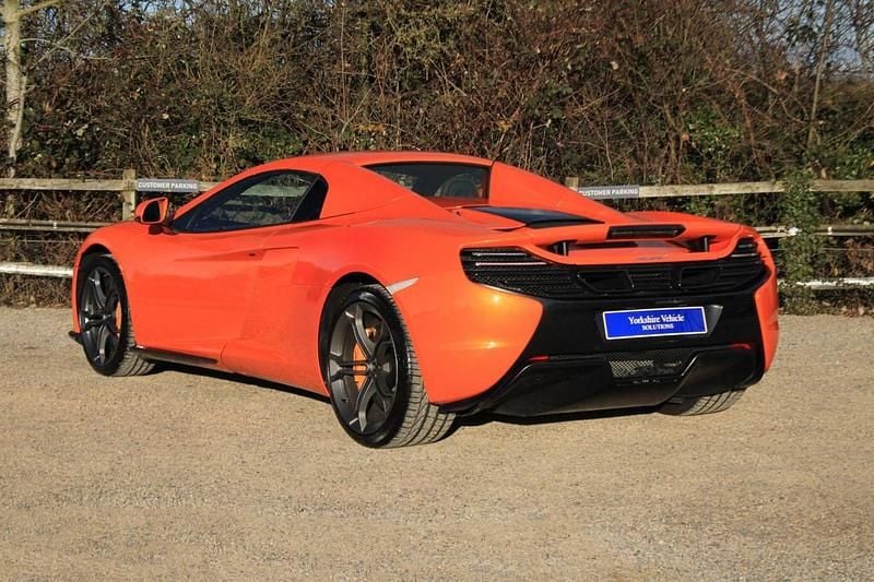Used McLaren 650S 2018 Orange Cabriolet