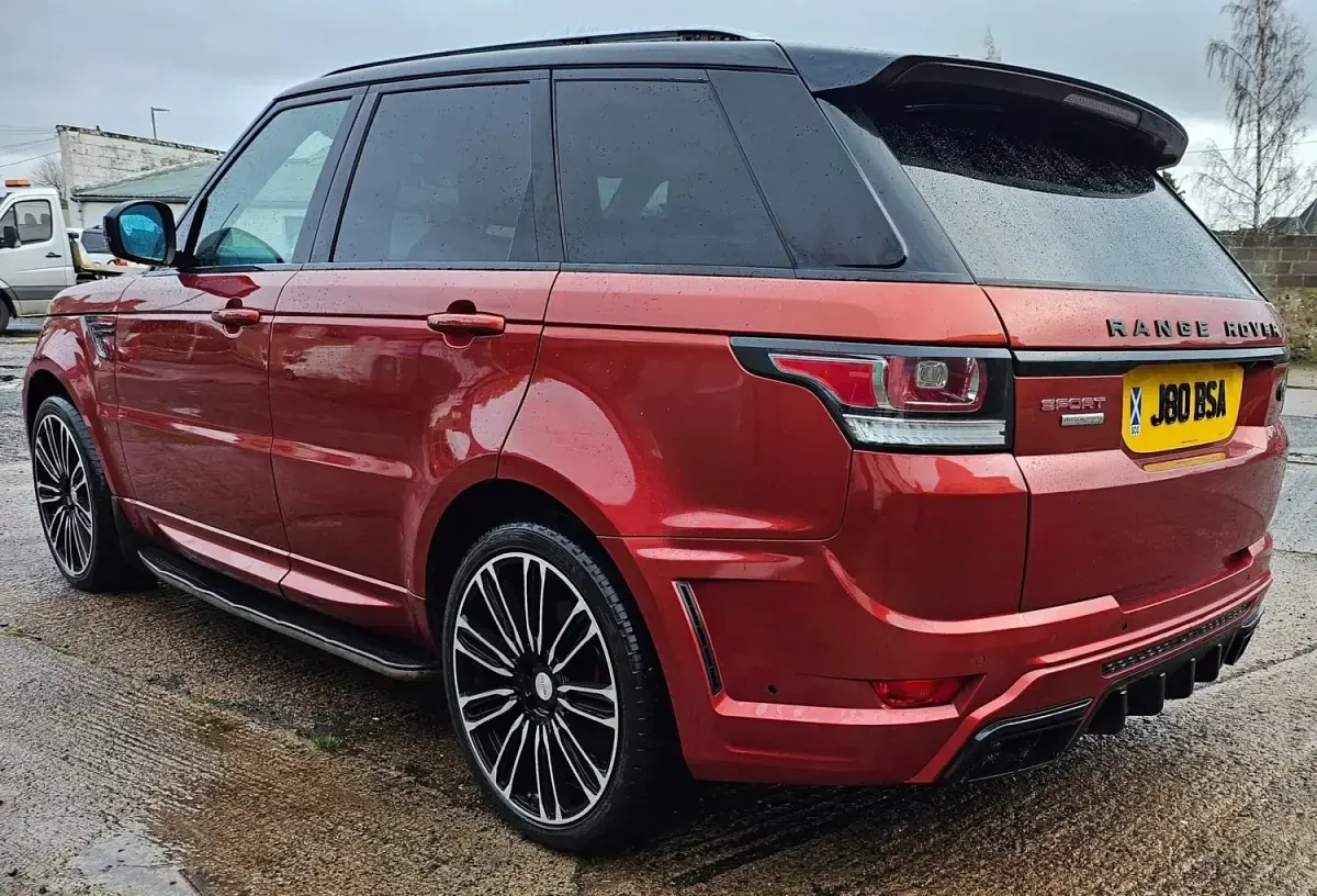 Second-hand Land Rover Range Rover Autobiography Dynamic 292 CP (214 kW) 2013 Roșu SUV