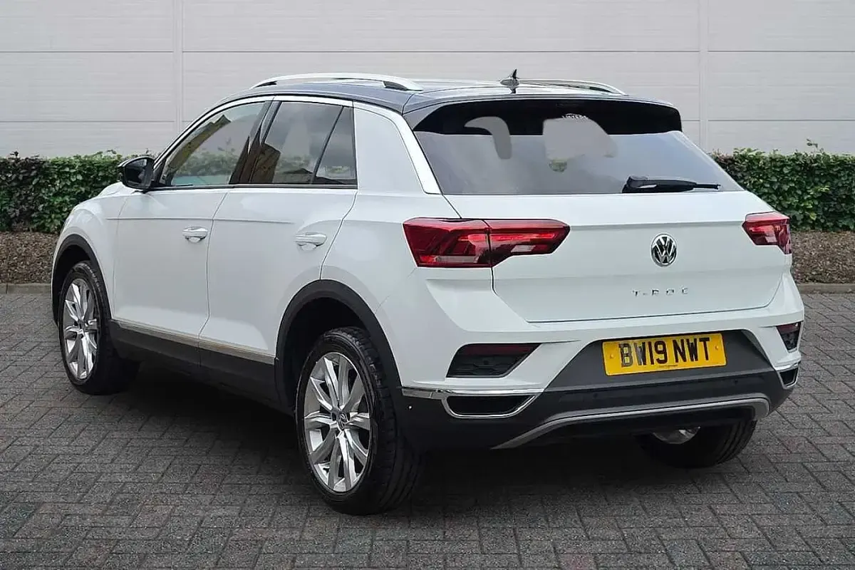 Used VW T-Roc SEL 150 HP (110 kW) 2019 White SUV