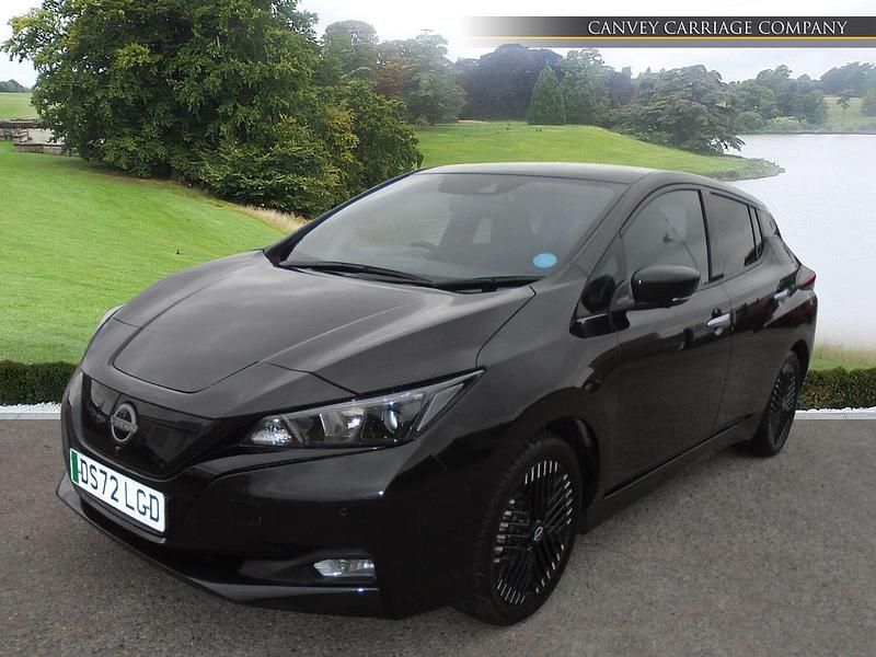 Used Nissan Leaf N-Connecta 110 kW (150 HP) 2022 Black Hatchback
