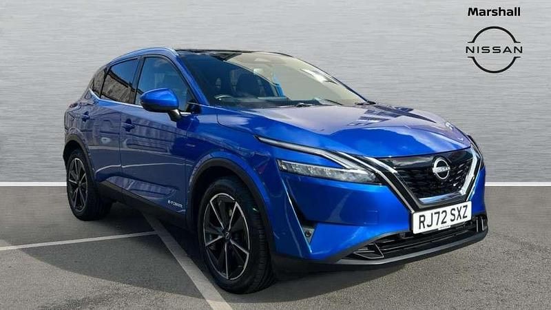 Blue Used 2022 Nissan Qashqai Tekna SUV | £22,681 (Fair price) - Image 1/4