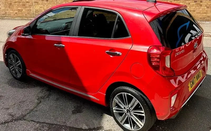 Used Kia Picanto GT-Line S 84 HP (61 kW) 2017 Red Hatchback