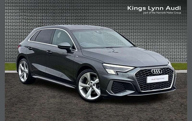 Used Audi A3 S-Line 147 HP (108 kW) 2021 Grey Sedan