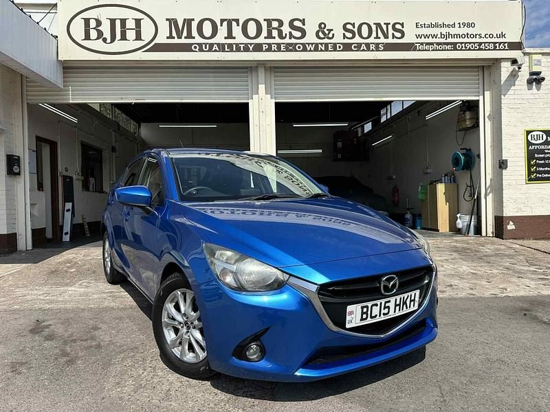 Blue Used 2015 Mazda 2 Hatchback | £6,988 (A bit pricey) - Image 1/4