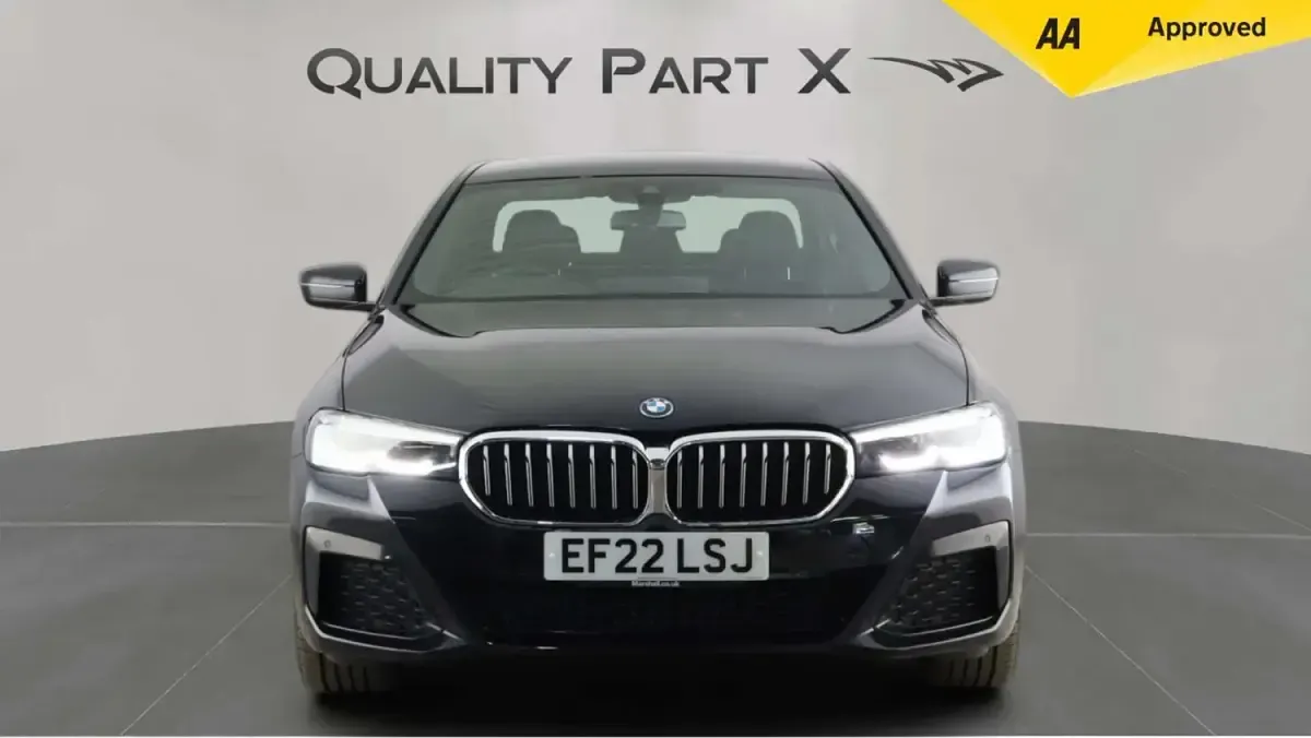 Used BMW 530e M Sport 2022 Black Sedan