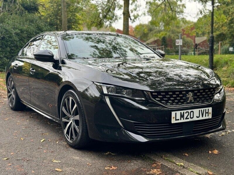 Black Used 2020 Peugeot 508 GT-line Hatchback | £10,795 (Fair price) - Image 1/4