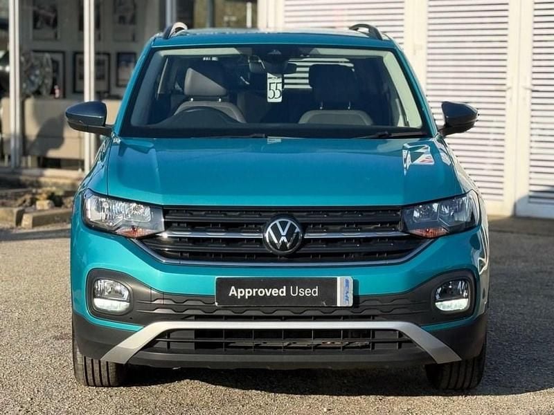 Used VW T-Cross SE 110 HP (80 kW) 2021 Turquoise SUV