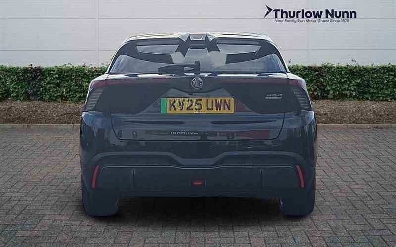 Used MG MG4 EV Trophy 150 kW (204 HP) 2025 Black Hatchback