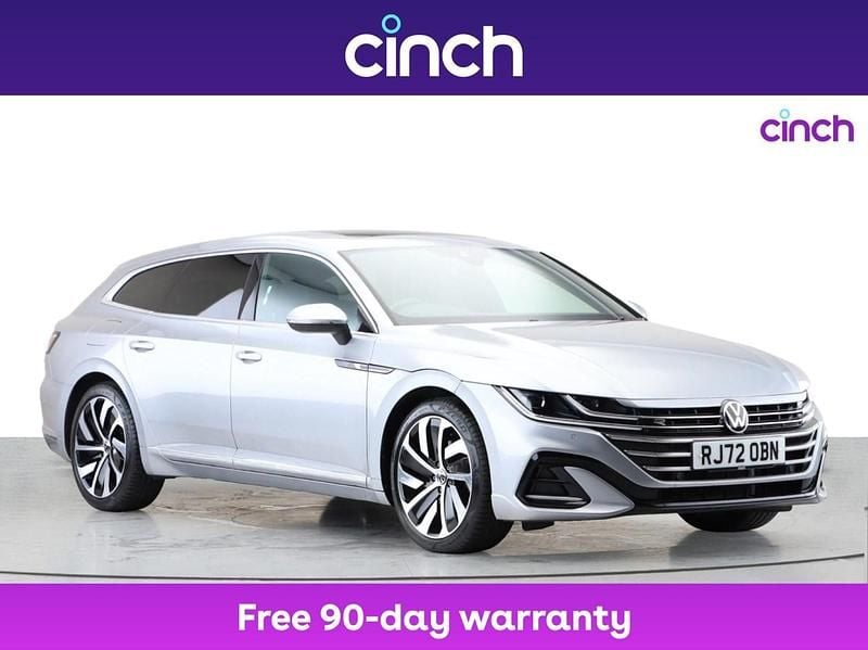 Silver Used 2022 VW Arteon R-line Estate | £25,349 (Fair price) - Image 1/3