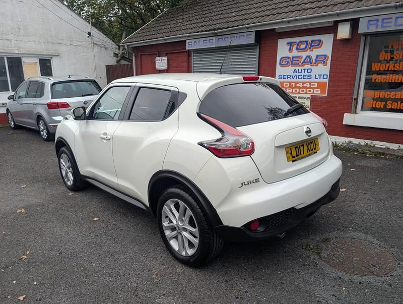 Used Nissan Juke N-Connecta 117 HP (86 kW) 2017 White SUV