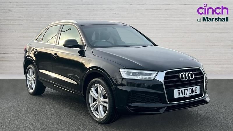 Used Audi Q3 S-Line 150 HP (110 kW) 2017 Black SUV