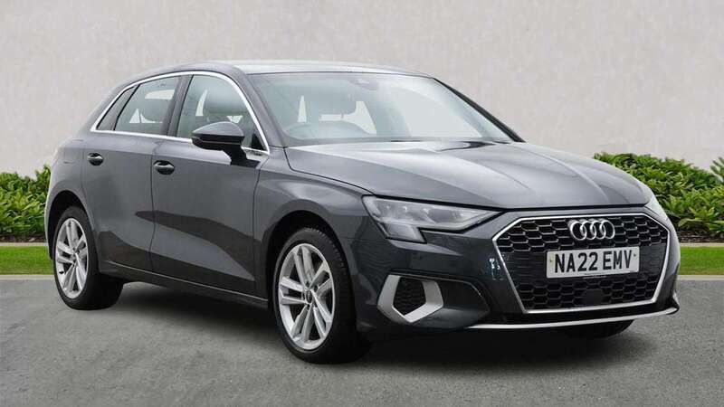 Grey Used 2022 Audi A3 e-tron Sport Hatchback | £20,270 (Good price) - Image 1/4